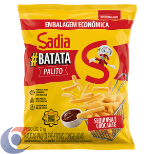 Batata Palito Sadia Tradicional 2kg