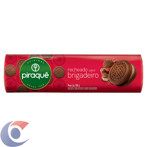 Biscoito Piraquê Recheado Brigadeiro 160g