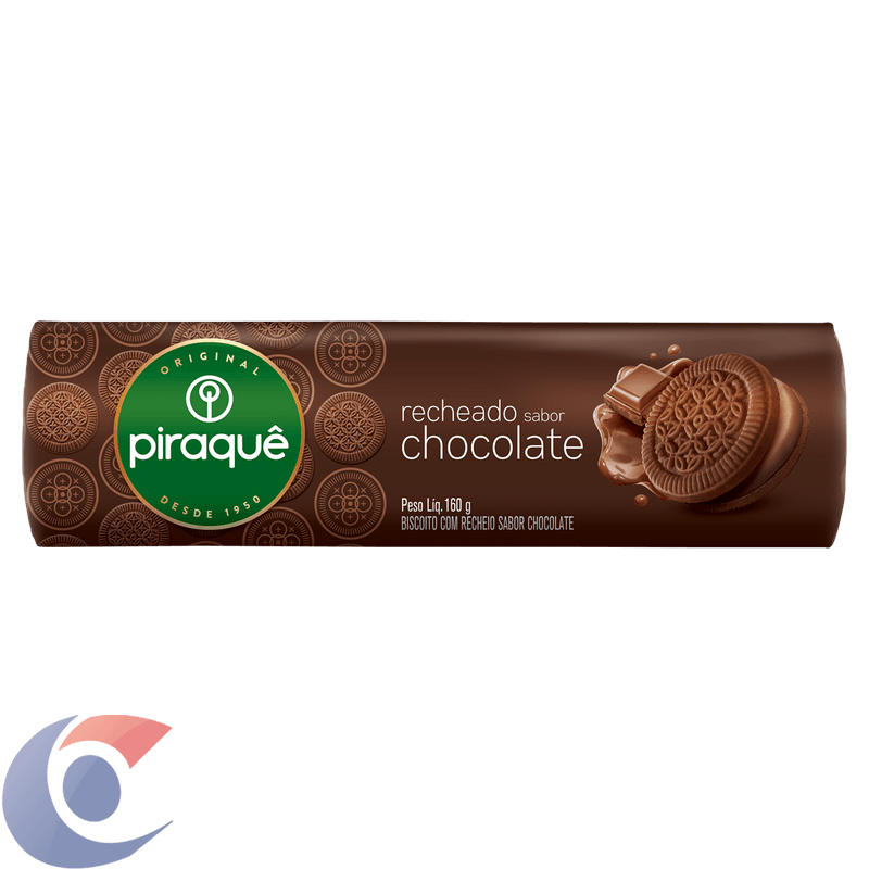 BISC-RECH-PIRAQUE-160G-CHOCOLATE
