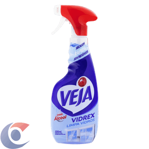 Limpa Vidros Spray Veja Vidrex Tradicional 500ml