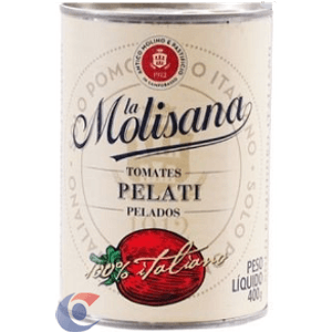 Tomate Italiano Sem Pele Em Suco La Molisana 400g
