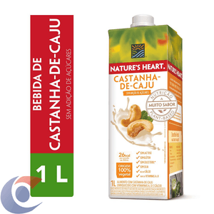 Bebida Vegetal Natures Heart Castanha-De-Caju 1l