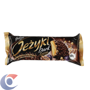 Biscoito Polonês Jezyki Uva Passa E Chocolate 140g