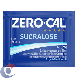 Adoçante Em Pó Zero-Cal Sucralose 50 Envelopes