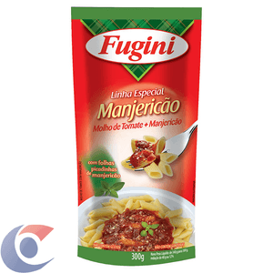 Molho De Tomate Fugini Manjericão Sachê 300g