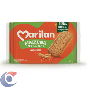 Biscoito De Maizena Marilan Integral 350g