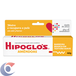Creme Para Assadura Hipoglos Amêndoas 40g
