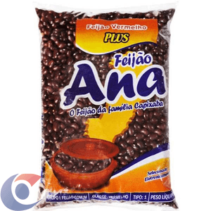 Feijão Ana Vermelho Plus Tipo 1 1kg