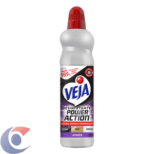 Desinfetante Multisuperficies Veja Power Action Lavanda 500ml