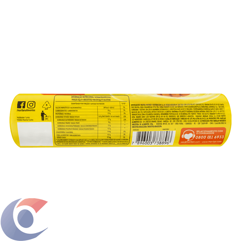 BISC-RECH-MARILAN-140G-TORT-MARAC
