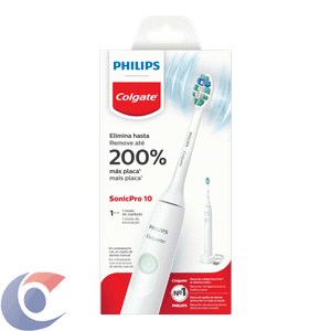 Escova De Dente Elétrica Philips Colgate Sonicpro 10