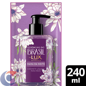 Sabonete Líquido Refil Lux Botanicals Essências Do Brasil Dama Da Noite 240ml
