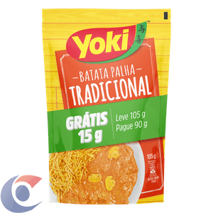 Batata Palha Yoki Tradicional Leve 105g Pague 90g