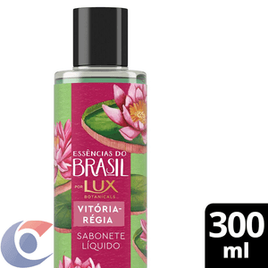 Sabonete Líquido Lux Botanicals Essências Do Brasil Vitória Régia 300ml