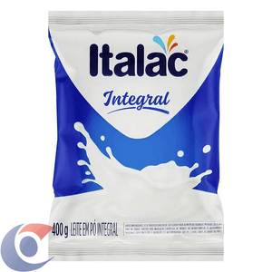 Leite Em Pó Integral Italac 400g