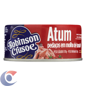 Atum Robinson Crusoe Pedaços Molho Tomate 170g