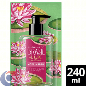 Sabonete Líquido Refil Lux Botanicals Essências Do Brasil Vitória-Régia 240ml