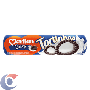 Biscoito Recheado Marilan Tortinhas Baunilha 140g