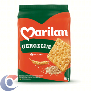 Biscoito Cream Cracker Marilan Gergelim 350g