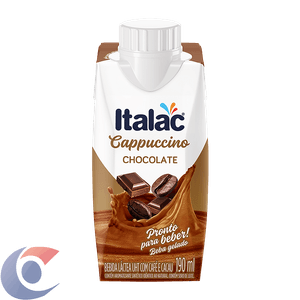 Bebida Láctea Uht Italac Café E Cacau 190ml