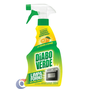Limpa Forno Diabo Verde Com Extrato De Laranja Spray 300ml