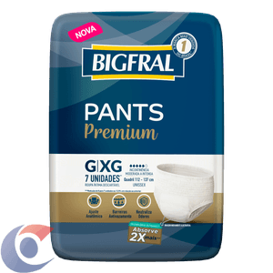 Roupas Intima Bigfral Pants G/Xg 7 Un