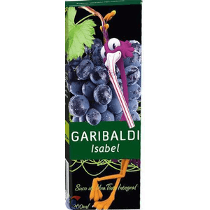 Suco Integral Garibaldi Isabel Uva 200ml