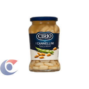 Feijão Branco Italiano Cirio Cannellini Conserva 370g