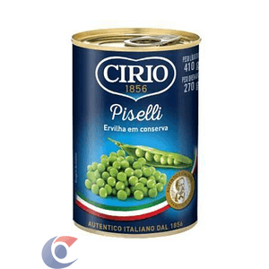 Ervilha Italiana Cirio Piselli Conserva 410g