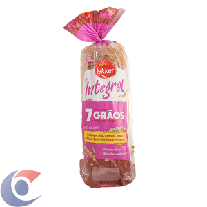 Pão 7 Grãos Lekke Integral 500g