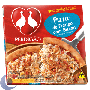 Pizza Frango Com Bacon E Requeijão Perdigão 460g