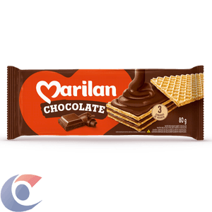 Bisc Waf Marilan 80g Chocolate