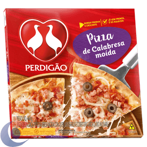 Pizza Perdigão Calabresa Moida 460g