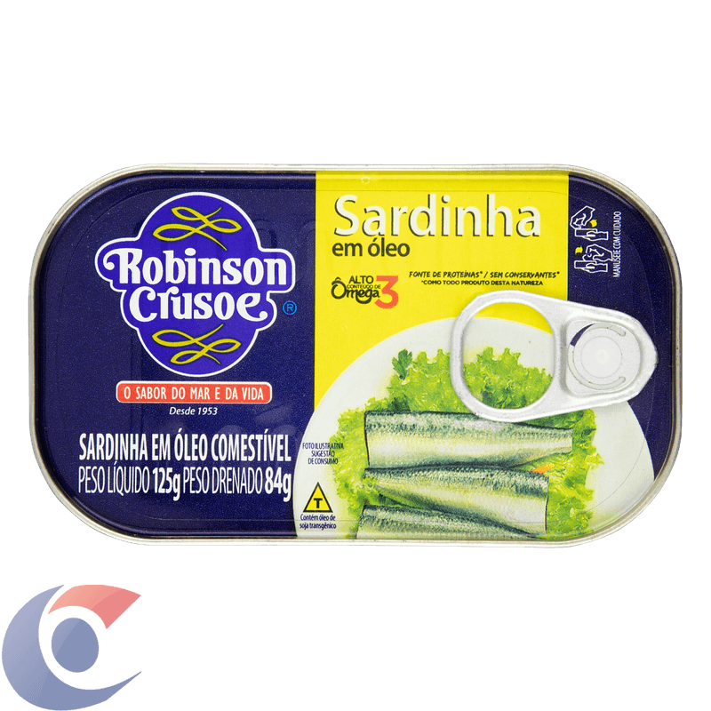 SARD-ROBINSON-CRUSOE-125G-OLEO