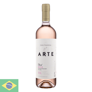 Vinho Nacional Rose Casa Valduga Arte Gewurztraminer Malbec 750ml