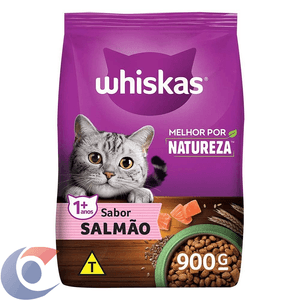 Ração Whiskas Melhor Por Natureza Salmão 900g