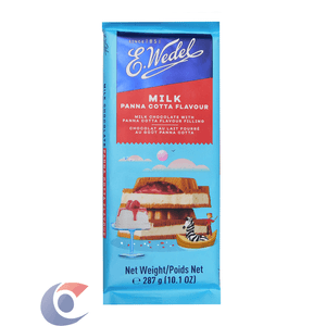 Chocolate Polonês E.Wedel Ao Leite Recheado Pannacotta 287g