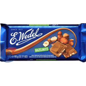 Chocolate Polonês E.Wedel Leite Recheio De Avelâ E Biscoito 100g
