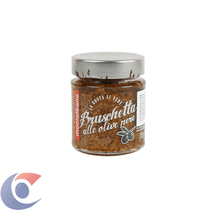 Bruschetta Italiana Montalbano Azeitona Preta 130g