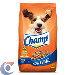 Alimento Para Cão Champ Adulto Carne & Cereal 900g