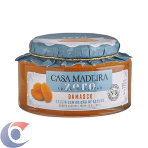 Geleia Casa Madeira Zero Damasco 220g