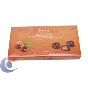 Bombom Belga Hamlet Chocolate Recheado De Avelã 250g