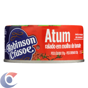 Atum Robinson Crusoe Ralado Ao Molho De Tomate 170g