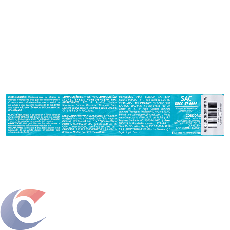 GEL-DENT-INF-CONDOR-BABY-L3P2-50G.G-MORANGO-8213