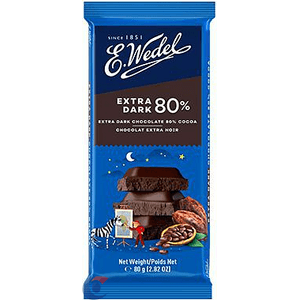 Chocolate Polonês E.Wedel Chocolate Amargo 80% 80g