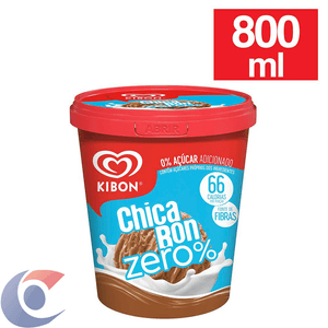 Sorvete Kibon Chicabon Zero 800ml