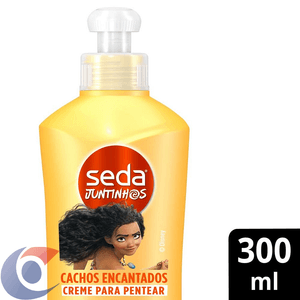 Creme Para Pentear Seda Juntinhos Cachos Encantados 300ml