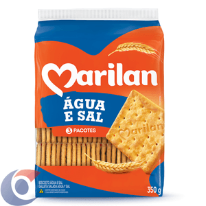 Biscoito Água E Sal Marilan Pacote 350g