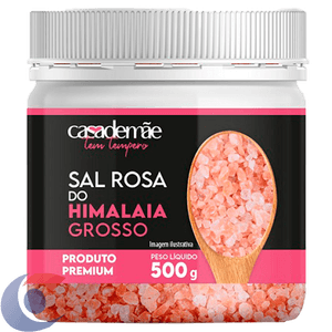 Sal Rosa Himalaia Casa De Mãe Grosso 500g