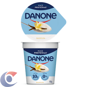 Iogurte Semidesnatado Baunilha Zero Lactose Copo 160g